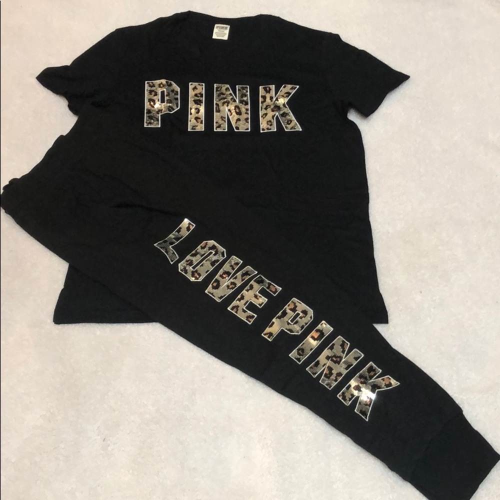 New Pink bling outfit